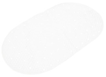 Halkskyddsmatta Vit 70 x 40 cm Geyser